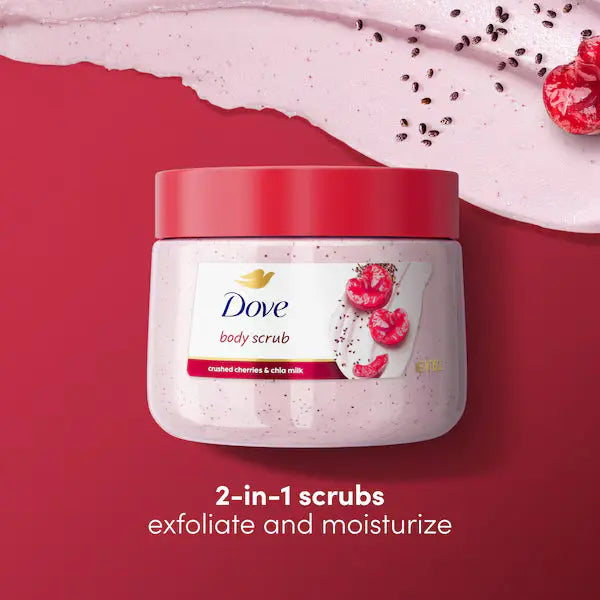 Dove Crushed Cherries & Chia Milk Body Scrub