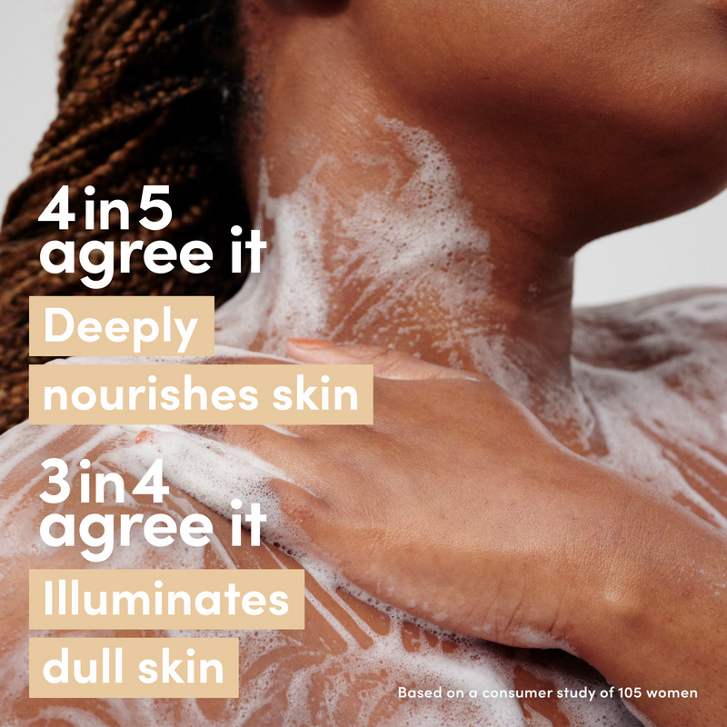Dove Melanin Radiance Body Wash Velvet Cherry Vanilla, hydraterende body wash voor melaninerijke huid