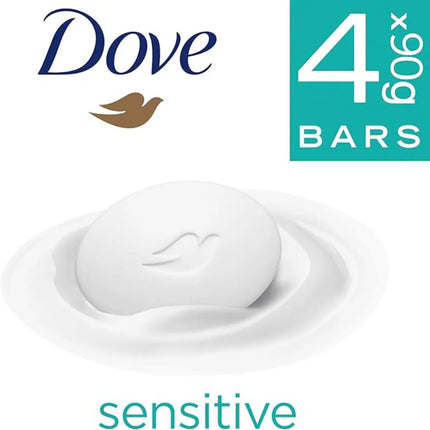 Dove Sensitive Beauty Cream Bar 4-Pack