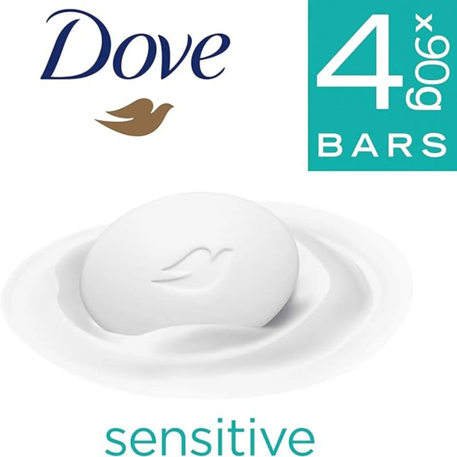 Dove Sensitive Beauty Cream Bar 4-Pack