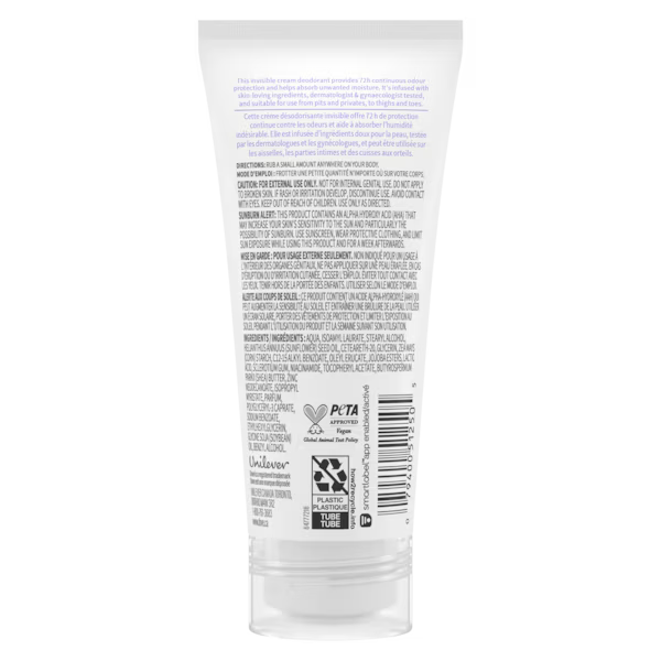 Dove Whole Body Coconut & Vanilla Deodorant Cream