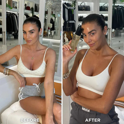 Dripping Gold Luxury Tanning Clear Serum Dark