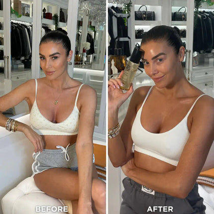 Dripping Gold Luxury Tanning Clear Serum Medium