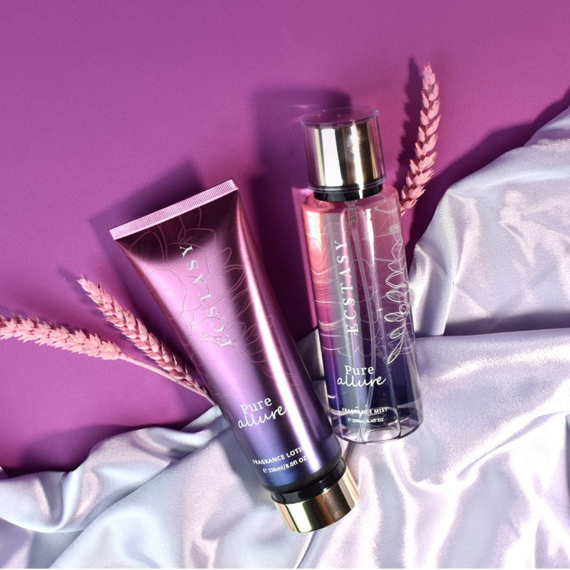 Ecstasy Gift Set Pure Allure Creme + Mist