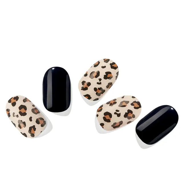 Edgeu Nail Strips Leopard Black