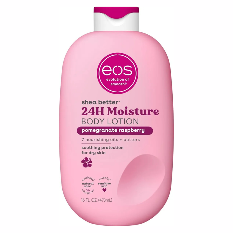 EOS Shea Better Body Lotion Pomegranate Raspberry