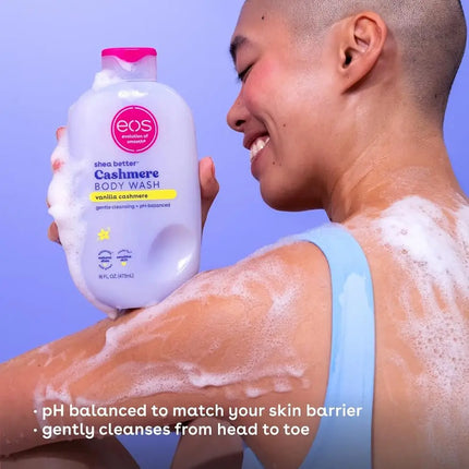 EOS Shea Better Cashmere Body Wash Vanilla 74 ml.