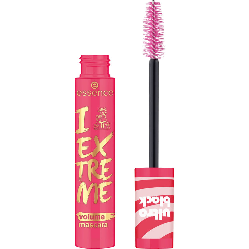 Essence Dancing Around the Xmas Tree I Love Extreme Volume Mascara 01 Santa Said Cha-cha, zwarte mascara