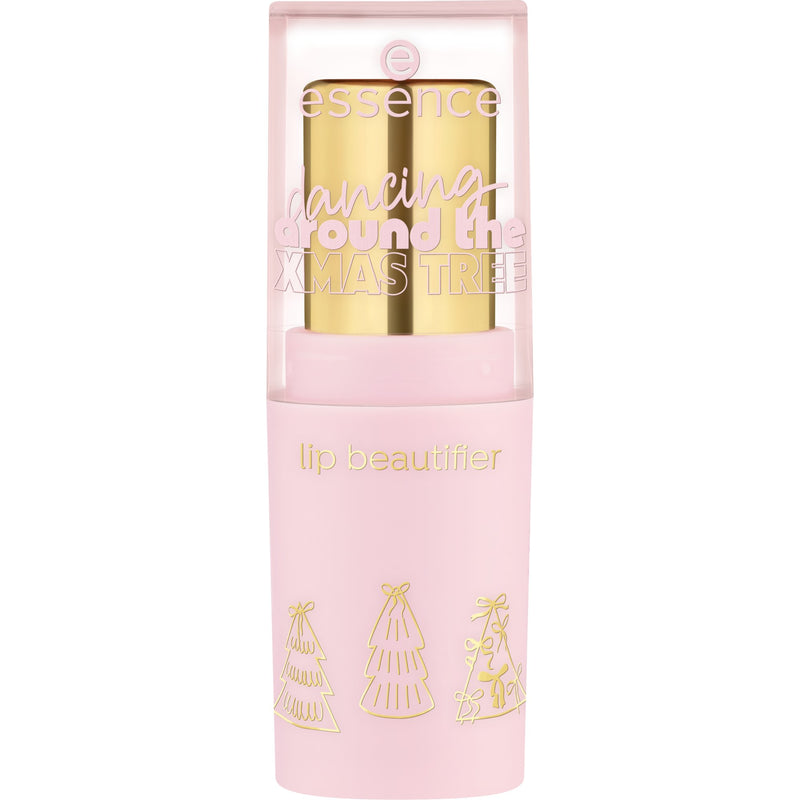Essence Dancing Around the Xmas Tree Lip Beautifier 01 Snowflake Salsa, glanzende lip beautifier met glitter
