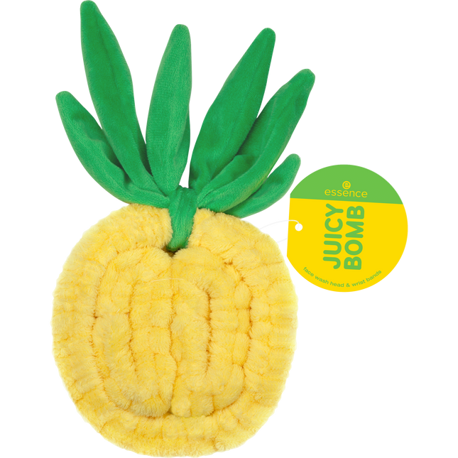 Essence Juicy Bomb Party Face Wash Head & Wrist Bands 01 Pineapple Party