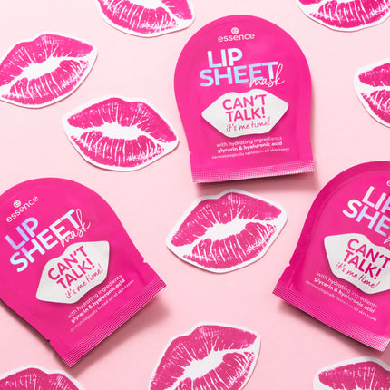 Essence Lip Sheet Mask 01 Can't Talk, It's Me Time!