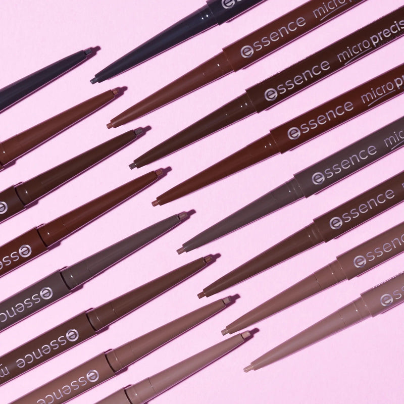 Essence Micro Precise Brow Pencil 08 Black Brown wenkbrauwpotlood met spoolie, foto 5 van 5