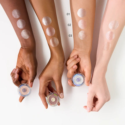 Essence Mono Eyeshadow Glitter 01 Frosted Shine