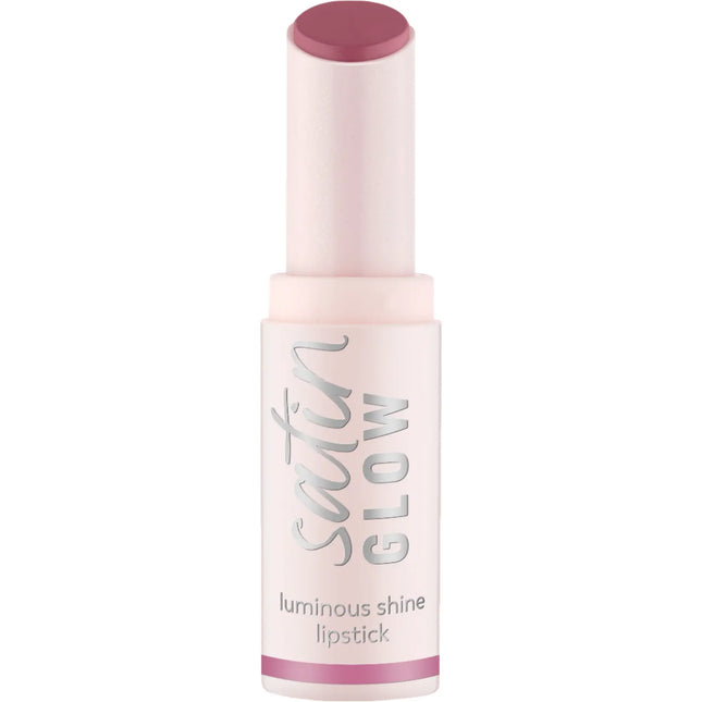 Essence Satin Glow Luminous Shine Lipstick 04 Let´s Get Mauvin