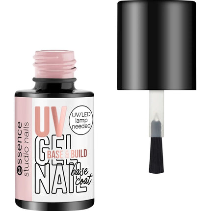 Essence Studio Nails UV GEL Nail Base & Build Base Coat 01 Make-Up Rosé