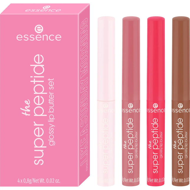 Essence The Super Peptide Glossy Lip Butter Set Like A Sunday Morning