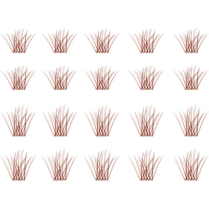 Essence What The Fake! False Lashes 05 Natural Cluster Brown