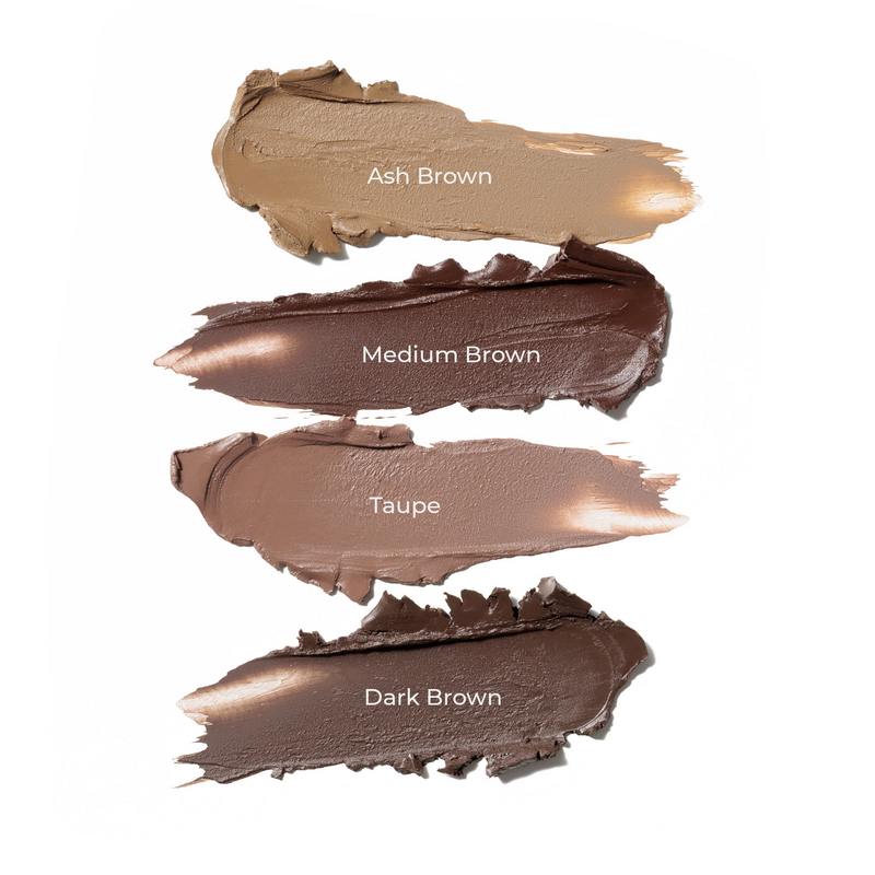 Everybody London Brow Pomade with Brush Medium Brown, wenkbrauwpomade met kwastje, foto 2 van 4