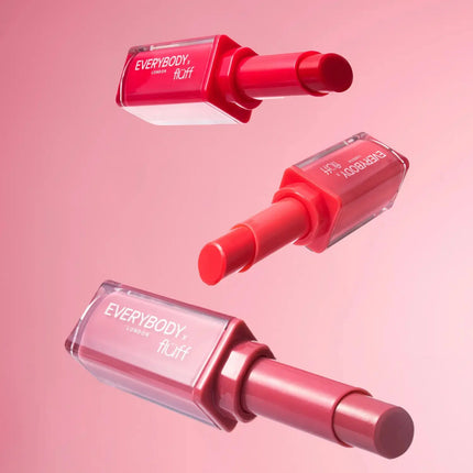 Everybody London X Fluff Peptide Plumping Lipstick Strawberry Kiss