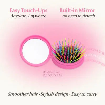 Eyecandy Rainbow Volume S Brush Compact Black