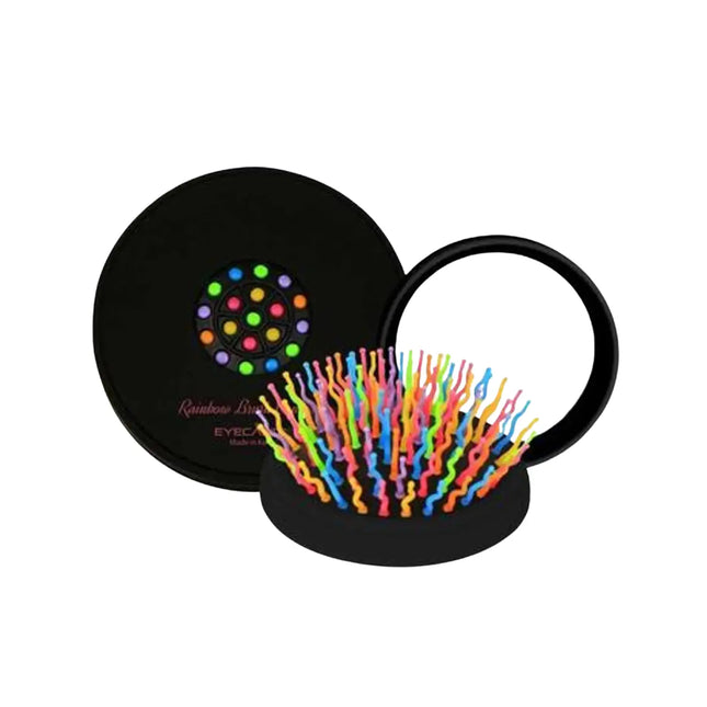 Eyecandy Rainbow Volume S Brush Compact Black