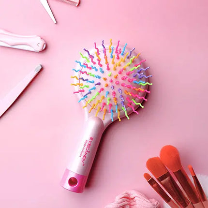 Eyecandy Rainbow Volume S Brush Medium Baby Pink
