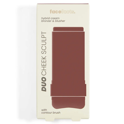 Face Facts Duo Cheek Sculpt Cherry Chocolate