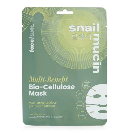 Face Facts Snail Mucin Multi-Benefit Biocellulose Masque