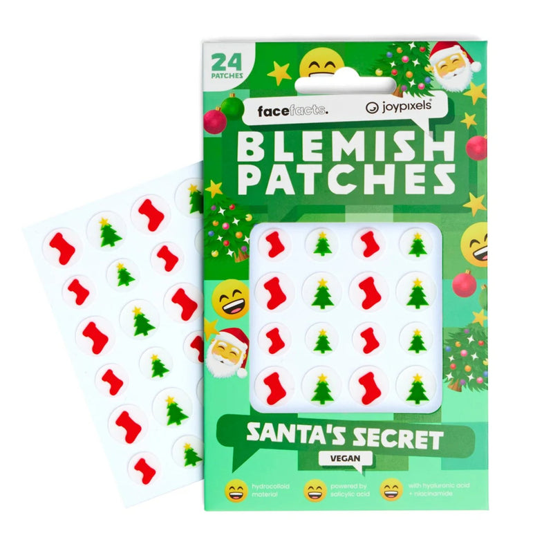 Face Facts X Joypixels Blemish Patches Santas Secret