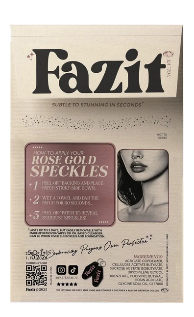 Fazit Decolletage Speckles Rose