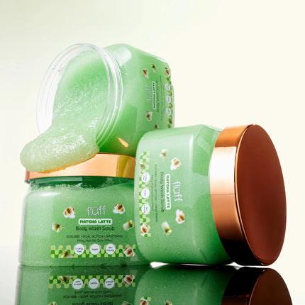 Fluff Body Scrub Matcha Latte