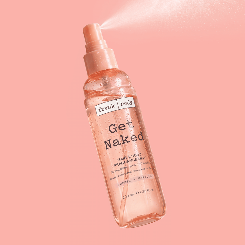 Frank Body Get Naked Hair & Body Fragrance Mist On The Go