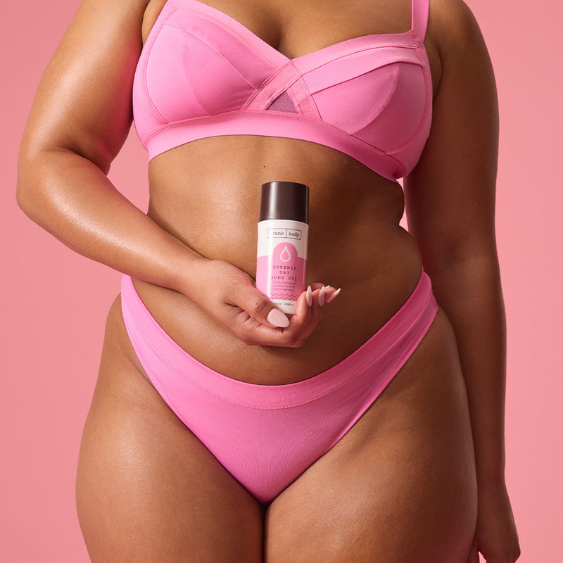 Frank Body Rosehip Dry Body Oil, lichte lichaamsolie met rozenbottelolie
