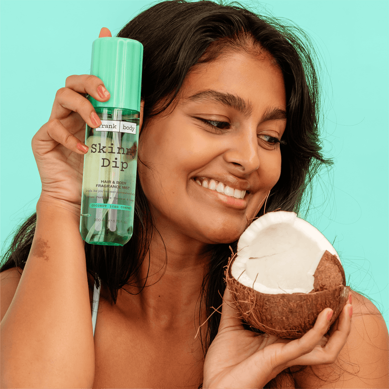 Frank Body Skinny Dip Hair & Body Fragrance Mist On The Go
