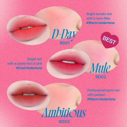 Fwee Lip & Cheek Blurry Pudding Pot RD01 D-Day