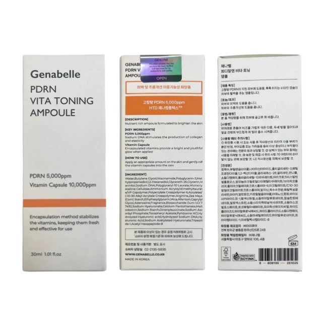 Genabelle PDRN VITA Toning Ampoule