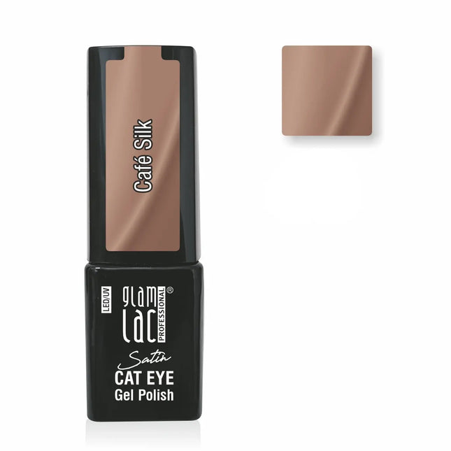 Glamlac Cat Eye Gel Polish Satin Cafe Silk