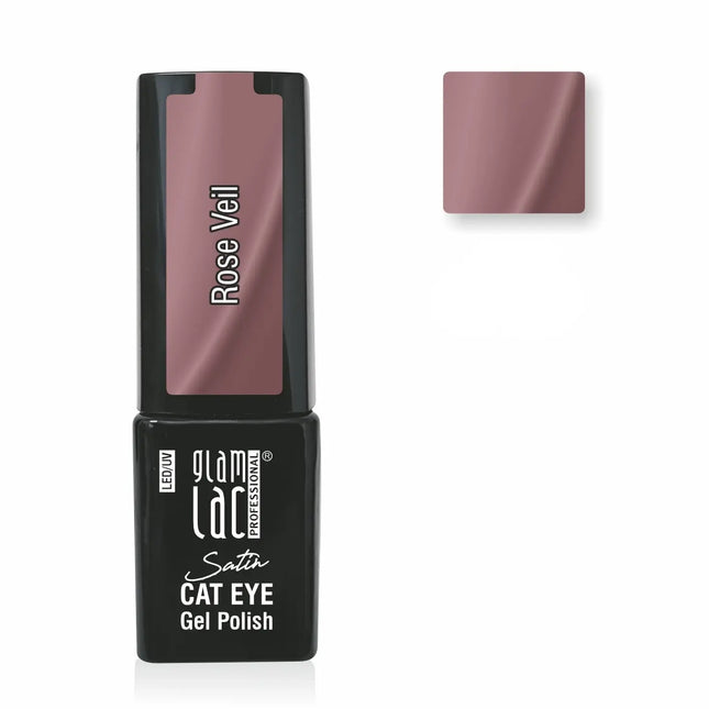 Glamlac Cat Eye Gel Polish Satin Rose Veil