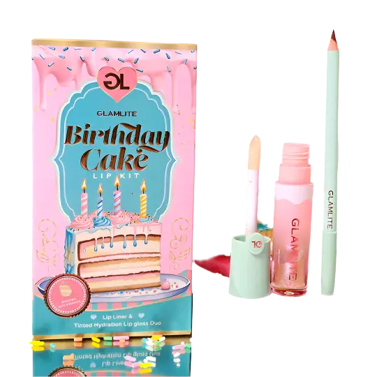 Glamlite Birthday Cake Lip Kit