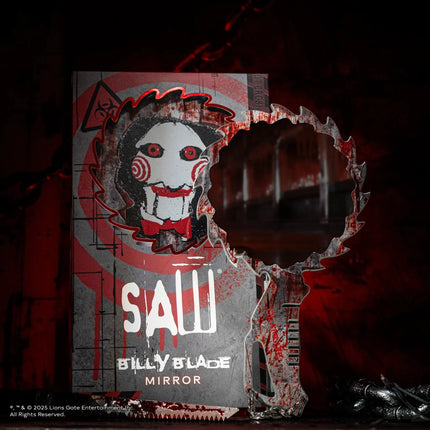 Glamlite x SAW Billy Blade Mirror