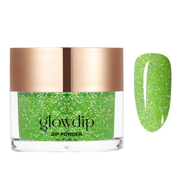 Glowdip Pale Green Dipping Powder