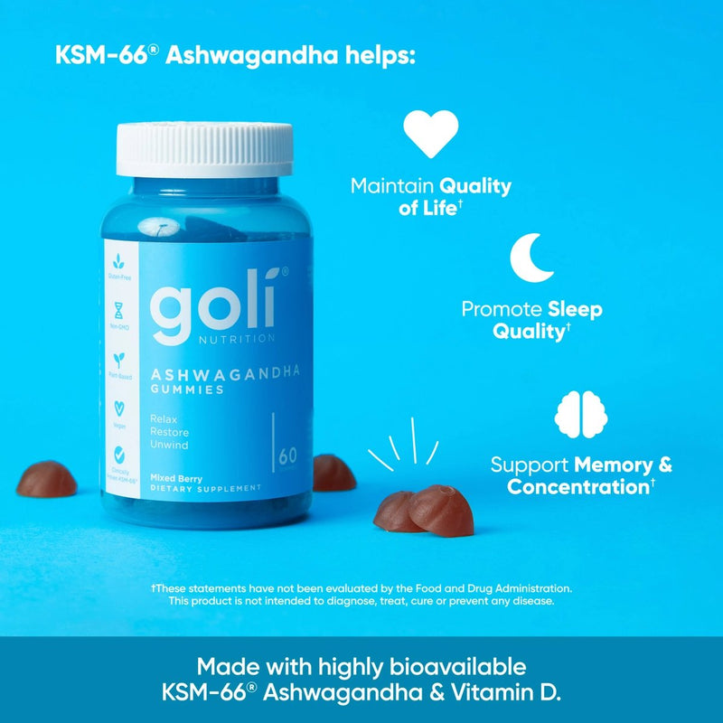 Goli Nutrition Ashwagandha Gummies 6