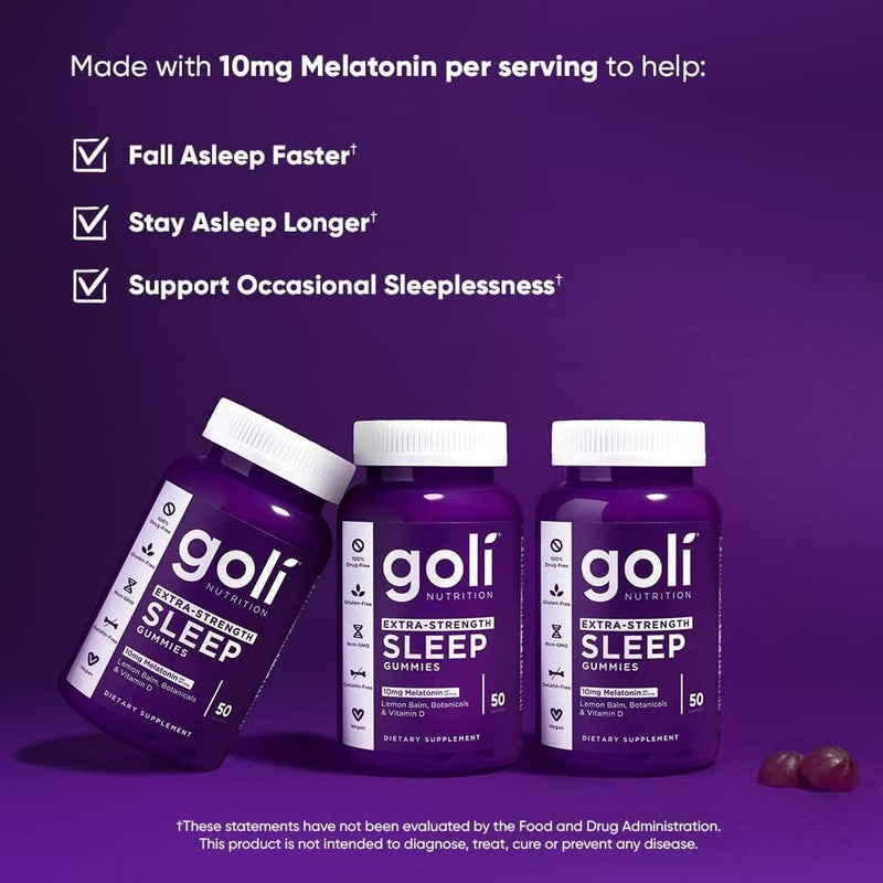 Goli Nutrition Extra Strength Sleep Gummies 5