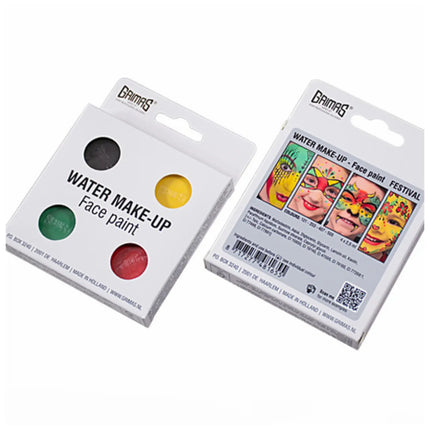 Grimas Water Make-up 4xA1 Festival