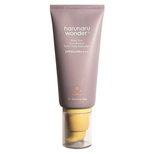 Haruharu Wonder Black Rice Pure Mineral Relief Daily Sunscreen SPF50+