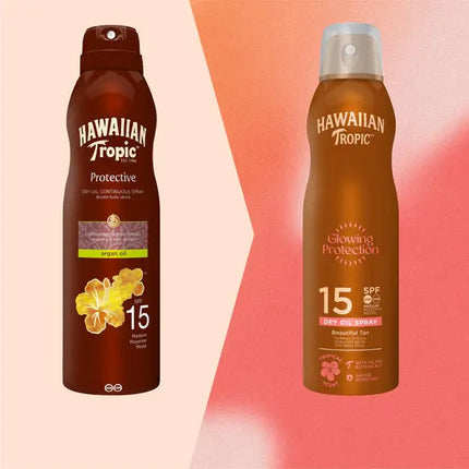 Hawaiian Tropic Protective Dry Argan Oil Continuous Spray SPF 15 177ml