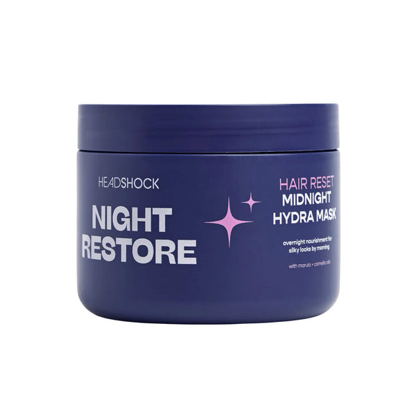 Headshock Night Restore Hair Reset Midnight Hydra Mask