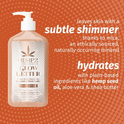 Hempz Glow Getter Herbal Body Moisturizer
