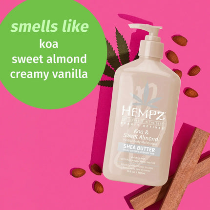 Hempz Koa & Sweet Almond Herbal Body Moisturizer