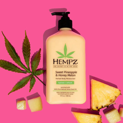 Hempz Sweet Pineapple & Honey Melon Herbal Body Moisturizer 250 ml.